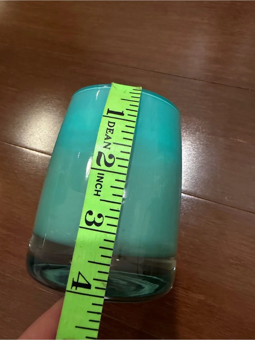 Z Gallerie Glow Scented Candle - Turquoise & Gold Accents
